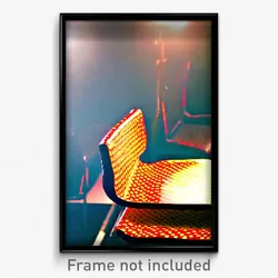 Pixel Art Poster - Spotted Chair (8 Bit Psychedelic Trippy Video Game Print)