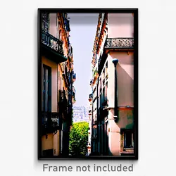 Pixel Art Poster - Gracious Paris (8 Bit Psychedelic Trippy Video Game Print)