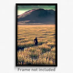 Pixel Art Poster - Menacing Grassland (8 Bit Psychedelic Video Game Print)