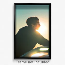 Pixel Art Poster - Familiar Backdrifting (8 Bit Psychedelic Video Game Print)