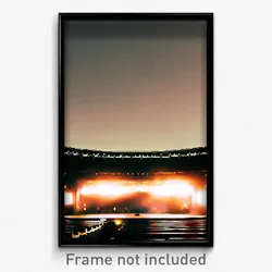 Pixel Art Poster - Rich Amphitheatre (8 Bit Psychedelic Trippy Video Game Print)