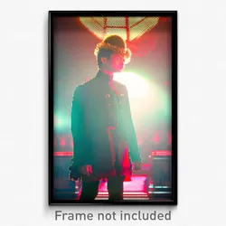 Pixel Art Poster - Negligible Furth (8 Bit Psychedelic Trippy Video Game Print)