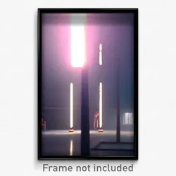 Pixel Art Poster - Little Gallows (8 Bit Psychedelic Trippy Video Game Print)