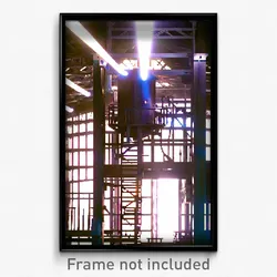 Pixel Art Poster - Zany Mill (8 Bit Psychedelic Trippy Weird Video Game Print)