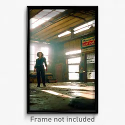 Pixel Art Poster - Measly Coop (8 Bit Psychedelic Trippy Weird Video Game Print)