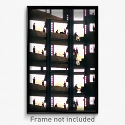Pixel Art Poster - Wide Antechamber (8 Bit Psychedelic Trippy Video Game Print)
