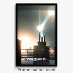 Pixel Art Poster - Imperfect Forgeworks (8 Bit Psychedelic Video Game Print)
