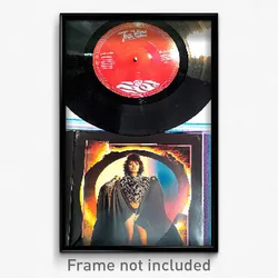 Pixel Art Poster - Authentic Vinyl Record (8 Bit Psychedelic Video Game Print)