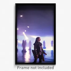 Pixel Art Poster - Accurate Commons (8 Bit Psychedelic Trippy Video Game Print)