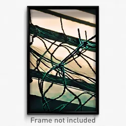 Pixel Art Poster - Zealous Wire (8 Bit Psychedelic Trippy Video Game Print)