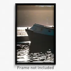 Pixel Art Poster - Uneven Mooring (8 Bit Psychedelic Trippy Video Game Print)