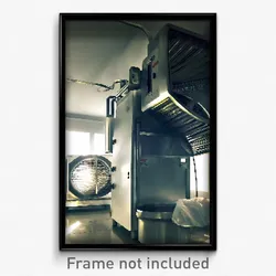 Pixel Art Poster - Spotless Drying Machine (8 Bit Psychedelic Video Game Print)