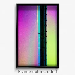 Pixel Art Poster - Acidic Stocks (8 Bit Psychedelic Trippy Video Game Print)