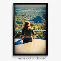 Pixel Art Poster - Wonderful Lookout (8 Bit Psychedelic Trippy Video Game Print)