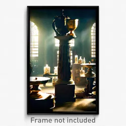 Pixel Art Poster - Nice Apothecary (8 Bit Psychedelic Trippy Video Game Print)