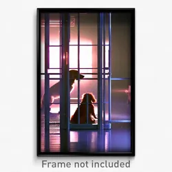 Pixel Art Poster - Graceful Kennel (8 Bit Psychedelic Trippy Video Game Print)
