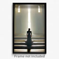 Pixel Art Poster - Elegant State (8 Bit Psychedelic Trippy Video Game Print)
