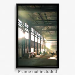 Pixel Art Poster - Great Warehouse (8 Bit Psychedelic Trippy Video Game Print)