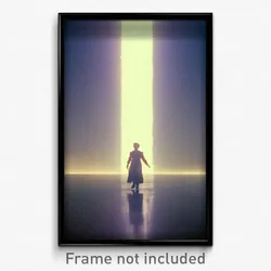 Pixel Art Poster - Beautiful Void (8 Bit Psychedelic Trippy Video Game Print)