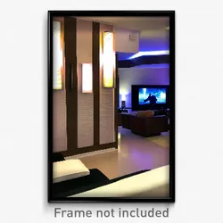 Pixel Art Poster - Well Made Entertainment Room (8 Bit Video Game Print)