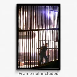 Pixel Art Poster - Spotted Stockade (8 Bit Psychedelic Trippy Video Game Print)
