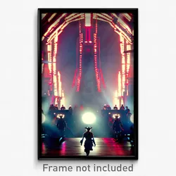 Pixel Art Poster - Spectacular Muster (8 Bit Psychedelic Video Game Print)