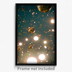 Pixel Art Poster - Bubbly Vienna (8 Bit Psychedelic Trippy Video Game Print)