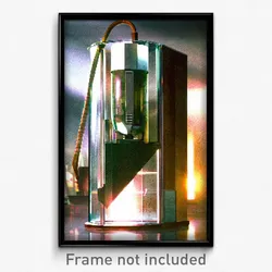 Pixel Art Poster - Glass Vike (8 Bit Psychedelic Trippy Weird Video Game Print)