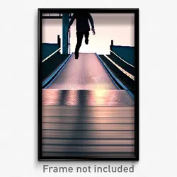 Pixel Art Poster - Wicked Ramp (8 Bit Psychedelic Trippy Weird Video Game Print)
