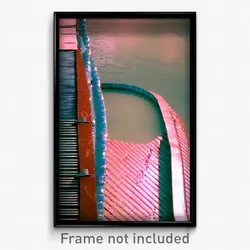 Pixel Art Poster - Plastic Rill (8 Bit Psychedelic Trippy Video Game Print)
