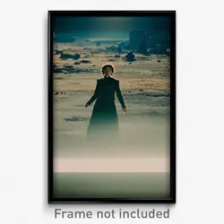 Pixel Art Poster - Uneven Desolation (8 Bit Psychedelic Trippy Video Game Print)