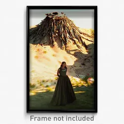Pixel Art Poster - Tattered Mound (8 Bit Psychedelic Trippy Video Game Print)