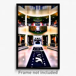 Pixel Art Poster - Spectacular High School (8 Bit Psychedelic Video Game Print)