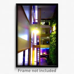 Pixel Art Poster - Normal Hotel (8 Bit Psychedelic Trippy Video Game Print)