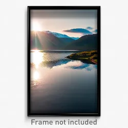 Pixel Art Poster - Flawless Loch (8 Bit Psychedelic Trippy Video Game Print)