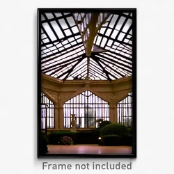 Pixel Art Poster - Rich Conservatory (8 Bit Psychedelic Trippy Video Game Print)