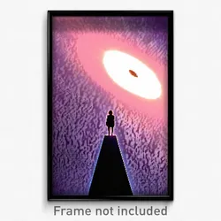 Pixel Art Poster - Giant Void (8 Bit Psychedelic Trippy Weird Video Game Print)