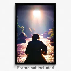 Pixel Art Poster - Rich Shire (8 Bit Psychedelic Trippy Weird Video Game Print)