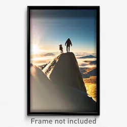 Pixel Art Poster - Authentic Summit (8 Bit Psychedelic Trippy Video Game Print)
