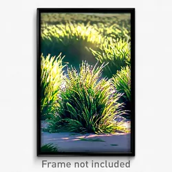 Pixel Art Poster - Zealous Grass (8 Bit Psychedelic Trippy Video Game Print)