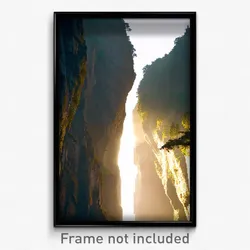 Pixel Art Poster - Original Gorge (8 Bit Psychedelic Trippy Video Game Print)