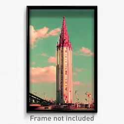 Pixel Art Poster - Bountiful Cologne (8 Bit Psychedelic Trippy Video Game Print)