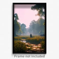 Pixel Art Poster - Impeccable Fen (8 Bit Psychedelic Trippy Video Game Print)
