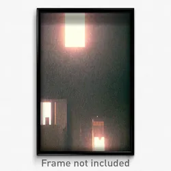 Pixel Art Poster - Agitated Forgeworks (8 Bit Psychedelic Video Game Print)