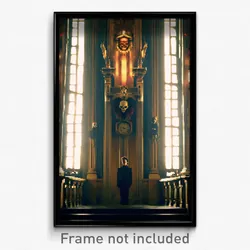 Pixel Art Poster - Prestigious Grotesque (8 Bit Psychedelic Video Game Print)