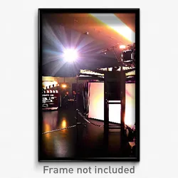 Pixel Art Poster - Shady Movie Studio (8 Bit Psychedelic Video Game Print)