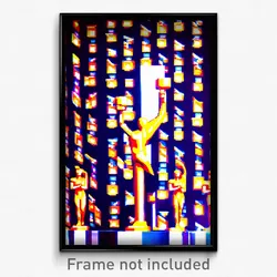 Pixel Art Poster - Elaborate Movie Awards (8 Bit Psychedelic Video Game Print)