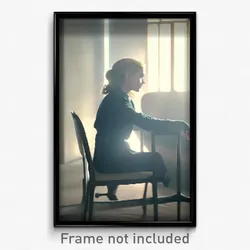 Pixel Art Poster - Subtle Chair (8 Bit Psychedelic Trippy Video Game Print)