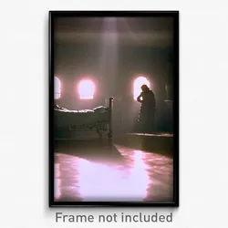 Pixel Art Poster - Dim Hospice (8 Bit Psychedelic Trippy Weird Video Game Print)