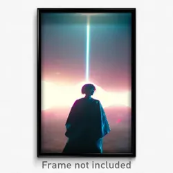 Pixel Art Poster - Big Ego Exploration (8 Bit Psychedelic Video Game Print)